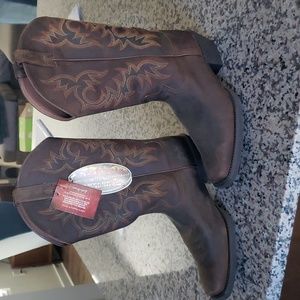 Mens leather boots- 10.50